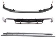 Aerokit carbon fibre for standard bumper by Rennline. Porsche 991.1