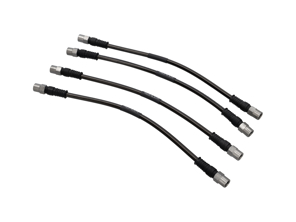 Brake hoses Braided stainless steel (Set of 4) Front & Rear Porsche Boxster 986 - 99635513901, 99635513900, 99635513903, 99635513904