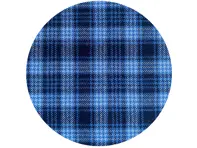 SOLM (RS) Houndstooth wool tartan fabric, inspiration: Classic Porsche houndstooth interiors