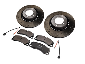 Front Brake Pad And Brake Disc Package. Porsche 992.2 Carrera 2 3.0ltr - 9P1615301J, 9P1615302J, 9P1615301, 9P1615302