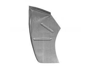 Vorderer kompletter äußerer Radkasten (2-Rippen-Version). Porsche 356 1951-55 - 64450201700, 64450201800, 64450211200, 64450211100