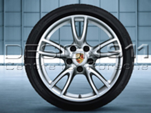 18' Carrera IV Alloy Wheels & Winter Tyres Original Porsche for 997.2 C2 / C2S - 99704460053, 99704460056, 99704460153, 99704460156