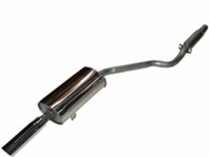 Marmitta di scarico / scatola posteriore del silenziatore. Porsche 924 2.0L 1976-88 - 92.403BS, 92403BS, 1620608306, 477253125K, 1620608306