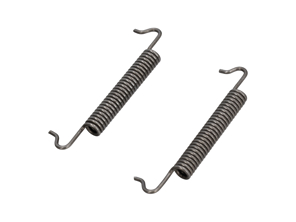 Set van 2 korte spanveren voor de handremblokken. Porsche 996 / 987 / 987C / 997 - 99735272101, 97035272100, 99735272100