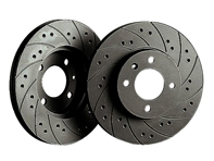 Disques de frein performants Black Diamond CROSS DRILLED & RAINURÉS AVANT. Porsche 911 / 924 / 944 - KBD 150, KBD150