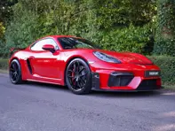 Full Carbon Fibre Aero Package Road Spec Air Curtains. Porsche 718 GT4