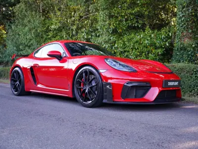 Paquete aerodinámico completo de fibra de carbono con cortinas de aire para uso en carretera. Porsche 718 GT4