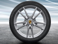 19'/20' 992 (911) Jantes alliage Carrera & pneus hiver Porsche d'origine - 992044602A