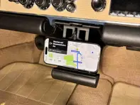 Cendrier rabattable pour smartphone. Porsche 911 G, modèle 1974-1989 - 90155206125, 9015526125GRV, 91155210100