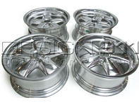 16' Style 548C Fuchs Style Alloy Wheels CHROME FINISH 7.0J and 8.0J For Porsche Car - 91136211500, 91136211590, 91136211700, 91136102099, 91136211790