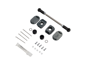 Jeu d'extrémités de câble de changement de vitesse solide. Porsche 987.1 Boxster S / Cayman S / 987.2 Boxster / 987.2 Cayman - 98742404200, 98742404201, 99642414501, 99642414700, 98742404211, 98742404212 - FF.SCE.987-6spd