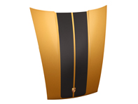 Capot métallisé jaune doré de la Porsche 911. Modèle G - WAP0503050MEXC