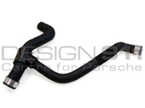 Tubo flessibile inferiore radiatore acqua SINISTRO. Porsche 996 GT2 - 99610662575, 99610662580