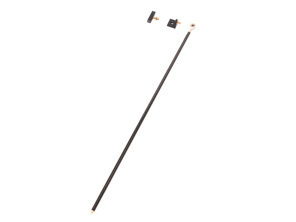 Soporte de capó estilo Rennline RS de fibra de carbono. Porsche 911 / 964 / 993 - 96451156900, 99351133100 - E398