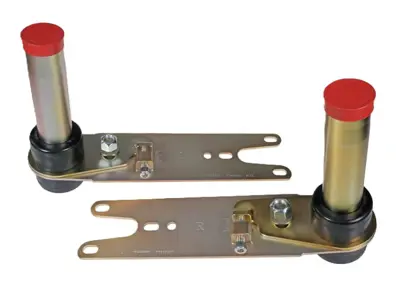 Juego de placas de resorte traseras de ajuste rápido deportivo. Porsche 911 1986-89 (con caja de cambios G50) - 91133300906/PR, 91133300906 - PR08022P