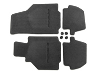 Vloermattenset Porsche 996 LHD Cars (mattenset van 4 stuks) - 00004480084, 00004480084A10, 00004480084M30, 00004480084T11, 00004480084P11, 00004480084C50, 00004480084G10, 00004480084S30