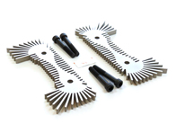 Bremssattelkühler-Kit hinten für 996 Turbo oder Carrera 4S mit größeren 350-mm-Rotoren (nicht PCCB)