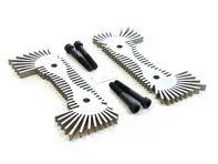 Kit radiatore pinza posteriore per 996 Turbo o Carrera 4S con rotori più grandi da 350 mm (non PCCB)