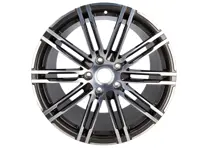 20" 911 Turbo III Felge hinten Titanfinish 11J x 20 ET 70. Porsche 991.1 - 99136216607OC6
