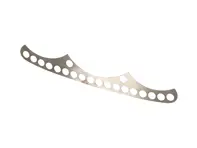 Copertura spia Rennline in acciaio inossidabile. Porsche 996/986 1996-05 - DA65