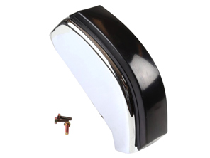 Rear bumper horn / over rider with rubber moulding. Porsche 911/912 1965-73 - 90150503326, 91150503302, 1684200406 - 1684200700