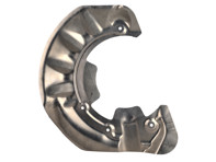 Placa de cubierta de disco de freno, Delantero. Porsche 958 Cayena - 95835180101, 95835180201