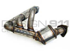 Exhaust manifold with catalytic converter OE. Porsche 987 Boxster / 987C Cayman - 98711310705, 98711310805, 98711310703, 98711310803