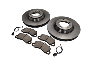 Pack de plaquettes et disques de frein AVANT. Porsche Cayenne 9YA Taille du disque 350 mm x 34 mm - 9Y0615301, 9Y0615302, 9Y0698151T, 9Y0907253E