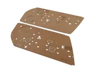 Interior Door Panel Set Hardboard. Porsche 993 - 99355503101