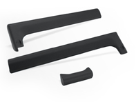 Kniebeschermers onderste dashboard. Porsche 911 1986>> / 964 - 91155207000, 91155206900, 91155205001