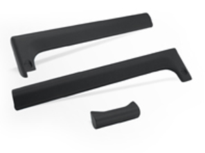 Kniebeschermers onderste dashboard. Porsche 911 1986>> / 964 - 91155207000, 91155206900, 91155205001