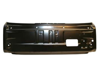 Nasenplatte der vorderen Trennwand. Mit Loch für Klimaanlage. Porsche 911 8/73-89 - 91150109907GRV, 1680500500, 591124-1 - 1680500500, 591124-1