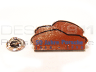 Pin Insignia '50 Jahre Porsche 1948-1998' Plata