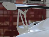 Billet aluminium rear wing risers Porsche 997 Gen 2 GT3 RS - 99751268290, 99751268190 - SA016