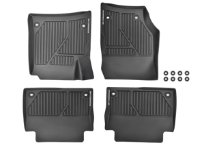 Set of all-weather floor mats. Porsche 955 / 957 Cayenne LHD (left-hand drive) - PCG044802A