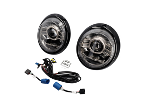 Juego de faros LED con volante a la izquierda. Porsche 911 / 964 - 91163192700, 91163111300, 91163111302, 91163111900 - LF965C, LF965M