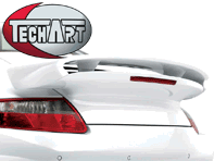 TechArt Rear Spoiler Type I. Porsche 997 Turbo - 097100880009 - 097.100.880.009
