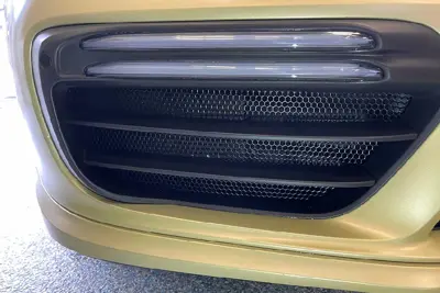 Voorbumper zijgrille gaasset. Porsche 991.2 turbo / turbo S - 991.2Turbo
