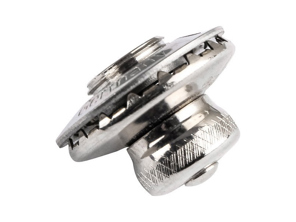 Tenax chrome-plated female button for Porsche 356 Cabriolet and 911 Targa - 9995916012