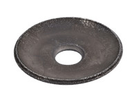 Rondelle d'arrêt concave d'amortisseur, arrière. Porsche Boxster / Caïman - 98133320700