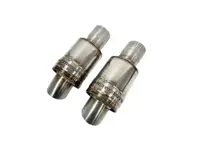 Ensemble de sorties d'échappement silencieuses Trackday. Porsche 718 GT4 / Spyder / GTS 4.0 litres - 9M982251188C