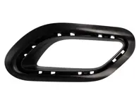 Abgaskanal der hinteren Stoßstange. Porsche 991.2 Carrera - 99150566501OK1, 99150566601OK1