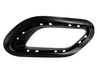 Uitlaatkanaal achterbumper. Porsche 991.2 Carrera - 99150566501OK1, 99150566601OK1