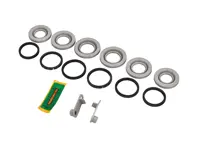 Hochleistungs-Bremssattel-Dichtungssatz für die Vorderachse (28 mm, 30 mm und 32 mm). Passend für Porsche 997 GT3 / GT3 RS / GT2 / GT2 RS - 95135291700, 99635191500, 95135291701 - 662803