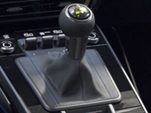 Pomello del cambio, in pelle. Porsche 992 GT3 2021 >> PDK - 9GT713120, 9GT7131208YR, 9GT713120DRM, 9GT713120DSZ, 9GT713120QL0