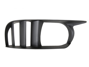 Blende für Auspuffendrohr. Porsche 997.1 GT2 - 9975056518001C, 9975056528001C