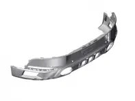 Couverture de pare-chocs arrière noir mat. Porsche 992 Dakar - 992898035