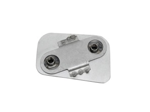 Türschließer-Montageplatte. Porsche 911 - 91150204109, 91150204209, 91150204100, 91150204102, 91150204104, 91150204201, 91150204202, 91150204203, 91150204204 - PP210DL, P210DL, PP210DR, P210DR