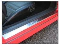 Rennline RVS Bordenset met Logo TURBO. Porsche 944/924/968 - SP11