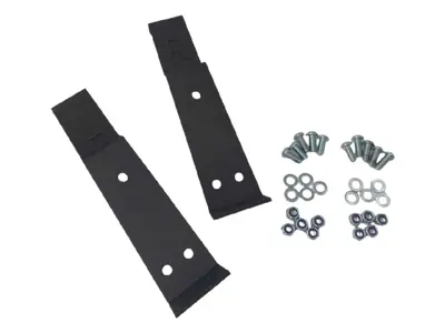 Reparatursatz für die vordere Motorunterbodenschutzplatte. Porsche 928 S4 / GT / GTS - 92850402102 - L1142.SET